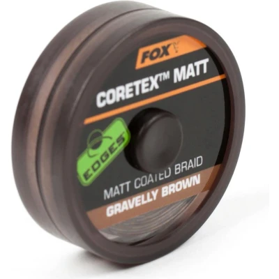 Afbeelding van Fox Edges Coretex Matt Coated Braid 20m Maat : 20lb Gravelly Brown