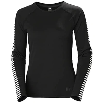Afbeelding van Helly Hansen Lifa Active Graphic Crew Onderhemd voor dames, zwart, M