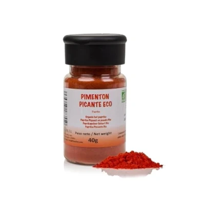 Afbeelding van FRISAFRAN Paprika Gemalen Scherp Pittig 40g Zoet Zoete Gerookte Biologische Smoked