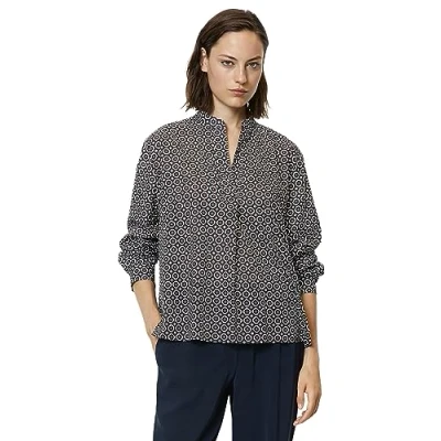 Afbeelding van Marc O&#039;Polo Damesblouse met lange mouwen, K67, 36