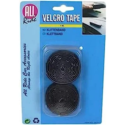 Afbeelding van All Ride Klittenband 1 Meter Zwart