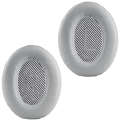 Afbeelding van QC35 II Oorkussens Vervanging Oorkussen Muffs Kussens Kit Onderdelen Compatibel met Bose QuietComfort 35 Serie Draadloze Hoofdtelefoon. (Zilver)