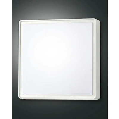 Afbeelding van Fabas Luce Wandlamp Oban, 30 cm x cm, sensor, 2 E27, wit, IP65