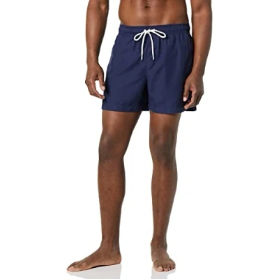 Afbeelding van Amazon Essentials Heren 5&quot; sneldrogende zwembroek, marineblauw, 30