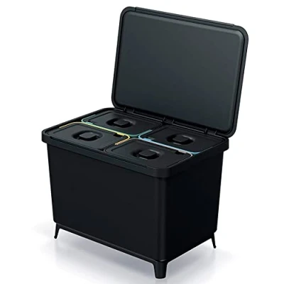 Afbeelding van KEDEN Recycling sorteersysteem 4 x 10 l