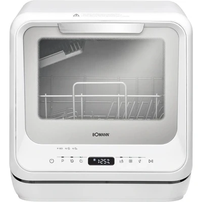 Afbeelding van Bomann TSG 5701 Vaatwasser (op tafel) 420 mm Energielabel: G (A G) Staand apparaat Wit