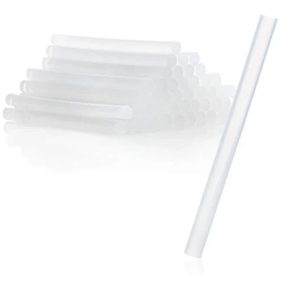 Afbeelding van COM FOUR® 48x lijmpatronen vervangende 7x100 mm voor lijmpistolen navulverpakking hete lijm (48 stuks lijmstiften)