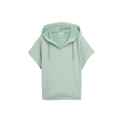 Afbeelding van TOM Tailor Tshirt print, Dames, Maat: XS, Faded green