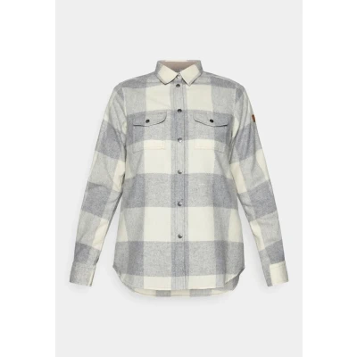 Afbeelding van Fjällräven Canada Shirt Overhemdblouse, Dames, Maat: Small, Fog/chalk white