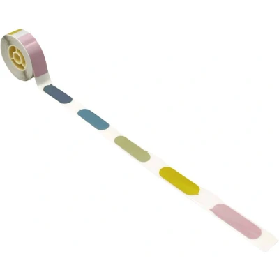 Afbeelding van Labeltape D110/D11, labeltape, vervanging voor thuis en op kantoor (B1440 kleurblazen)