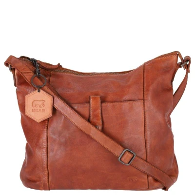 Afbeelding van Bear Design buideltas cognac