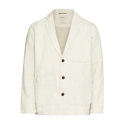 Afbeelding van camel active Indoor shaket met knoopsluiting 3 knopen Maat menswear L Beige