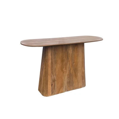 Afbeelding van Livingfurn Salvator sidetable 140 cm Hout naturel