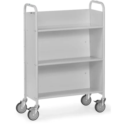 Afbeelding van fetra 4891 Bureauwagen Staal Poedercoating Laadvermogen (max.): 150 kg Grijs wit (RAL 7035)