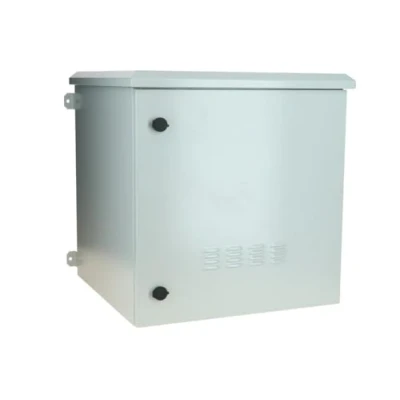 Afbeelding van DSIT 12U outdoor patchkast voor wandmontage IP55 600x600x635mm (BxDxH) serverbehuizing serverrack 19 inch