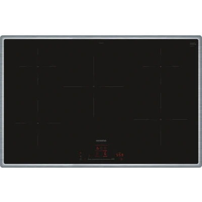 Afbeelding van Siemens iQ300 EH845HVB1E, Zwart, Ingebouwd, 80 cm, Inductiekookplaat zones, Glaskeramiek, 5 zone(s)