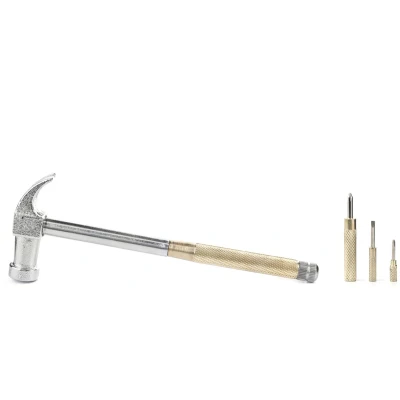 Afbeelding van Handy Hammer Multitool Met Schroevendraaiers van Kikkerland