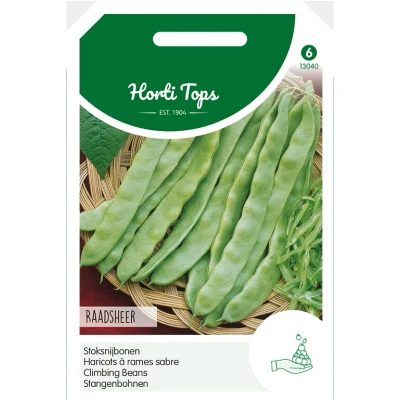 Afbeelding van Stoksnijbonen Raadsheer, type Veense, 100 gram