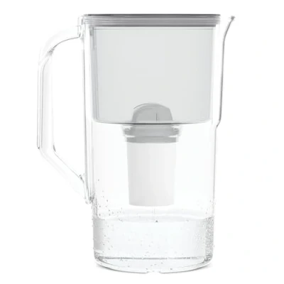 Afbeelding van Wessper Waterfilterkan AquaClassic Waterfilter Karaf 2,5 L Grijs met 1 Water Filter Waterkan Compatibel Brita Classic Dafi etc. Vermindert Kalk Chloor Zware Metalen