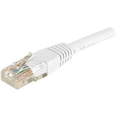 Afbeelding van Netwerkkabel budget RJ45 CAT 6 U/UTP wit 10 m