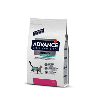 Afbeelding van Advance Veterinary Diet Cat Urinary Sterilized Low Calory 2,5 KG