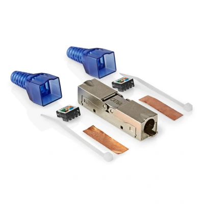 Afbeelding van RJ 45 Netwerk Koppelstuk Cat 6a LSA