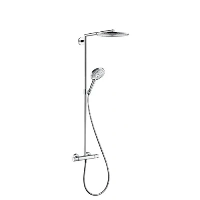 Afbeelding van Hansgrohe Raindance Select Air Douchesysteem Regendouche ø 30 cm Inclusief thermostaatkraan 15 hartafstand
