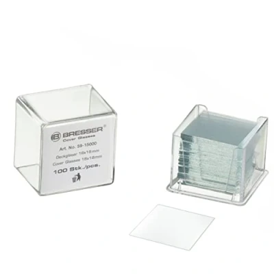 Afbeelding van Bresser Optik Deckgläser 100er 5915100 Microscoop objectdrager
