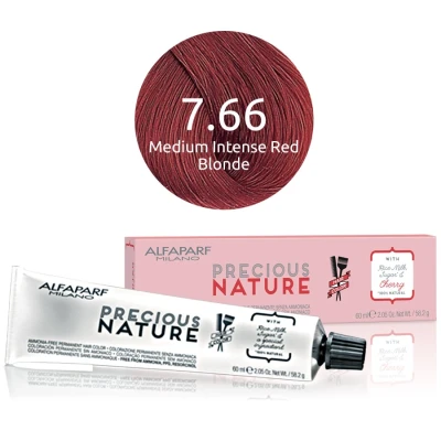 Afbeelding van Alfaparf Precious Nature Ammonia Free Permanent Hair Color 7.66 60 ml