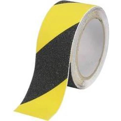 Afbeelding van TOOLCRAFT ANST509M YB 1563974 Anti sliptape Sugo Zwart, Geel (l x b) 9 m 50 mm 1 stuk(s)
