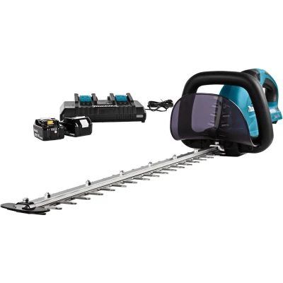 Afbeelding van Makita DUH651PT2 LXT 2x18 V accu Heggenschaar 65 cm 5,0 ah (2 st), duo snellader, in doos
