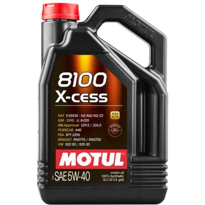 Afbeelding van Motul 8100 X cess 5W40 A3/B4 5L 102870