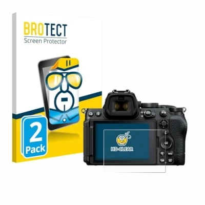 Afbeelding van BROTECT Screenprotector voor Nikon Z5 II Folie Beschermfolie transparant (2 Stuks)