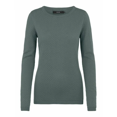 Afbeelding van Vero Moda Vmcare Structure LS Oneck GA NOOS Trui, Dames, Maat: XS, Balsam green