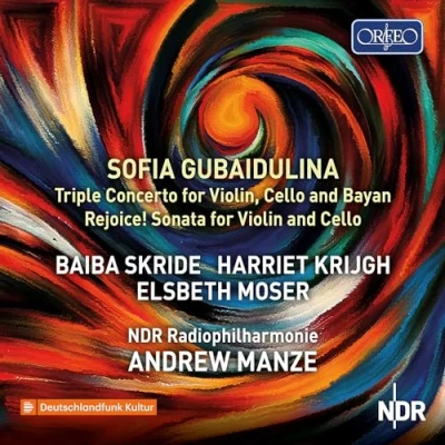 Afbeelding van Sofia Gubaidulina: Triple Concerto for Violin, Cello and Bayan; Rejoice! Sonata Violin
