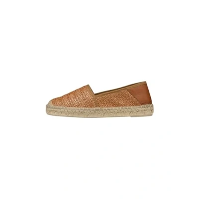 Afbeelding van Geox D Lampedusa Mocassins, Dames, Maat: 38, Camel Leer en textiel