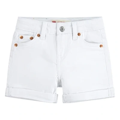 Afbeelding van Levi&#039;s Girlfriend Jeansshort voor kinderen, Maat: 110, White