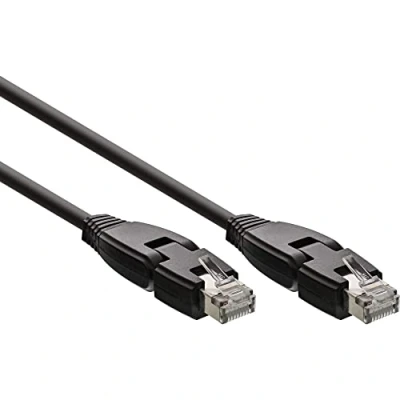 Afbeelding van InLine Patchkabel 180 (S/FTP, CAT6a, 1 m), Netwerkkabel