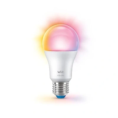 Afbeelding van WiZ Slimme LED Lamp E27 Gekleurd en Wit licht 60 W Verbind met Wi Fi Gemakkelijk te bedienen