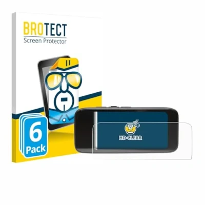 Afbeelding van BROTECT Screenprotector voor Peterson StroboClip HD Folie Beschermfolie transparant (6 Stuks)