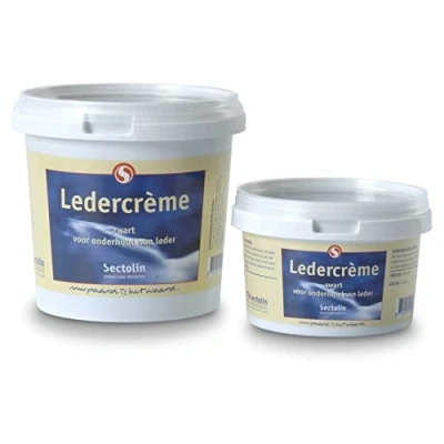 Afbeelding van Sectolin Ledercrème Zwart 1 liter