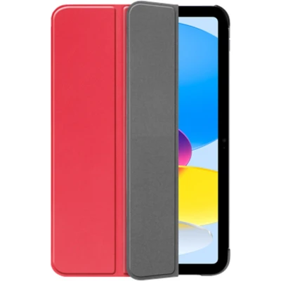 Afbeelding van Just In Case Smart Tri Fold Apple iPad (2022) Book Rood