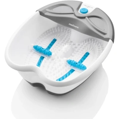 Afbeelding van medisana FS 350 voet spa met voetreflexzonemassage, elektrisch voetbad, warmtefunctie, voetbad massage en verwarming, voor grote voeten een aangename voetmassage.