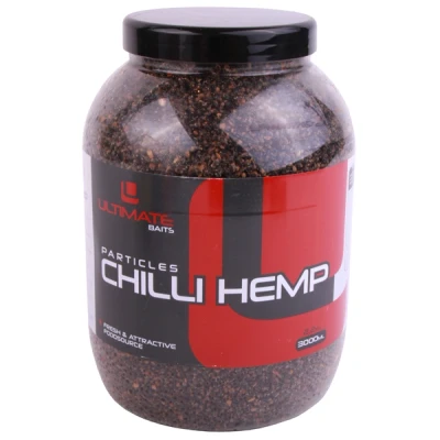 Afbeelding van Ultimate Baits Chilli Hemp 3000ml Partikels