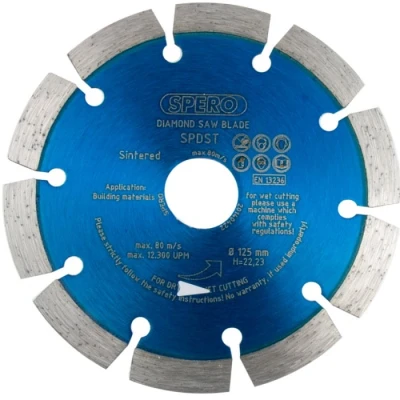 Afbeelding van Spero SDB155S Steen Diamantzaagblad 115mm asgat 22,23mm
