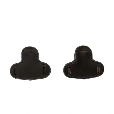 Afbeelding van BR Hackamore Schaarbeschermers Zwart/Zilver One Size
