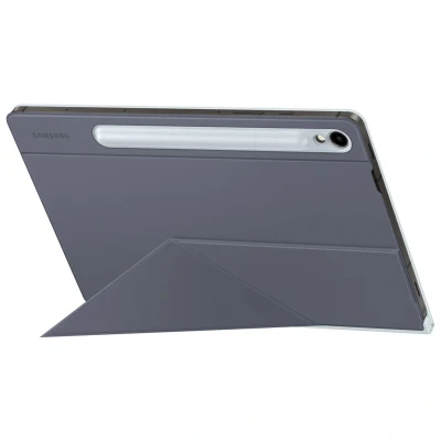 Afbeelding van Samsung Smart Book Cover tabletbeschermhoes, opstelbaar, met dubbel zicht voor Galaxy Tab S9 FE, blauw