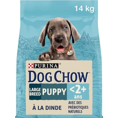 Afbeelding van Dog Chow Puppy Large Breed Hondenvoer Kalkoen 14 kg