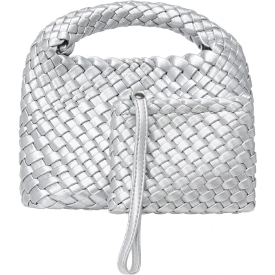 Afbeelding van faina 2IN1 SET Shopper, Dames, Maat: One Size, Silver