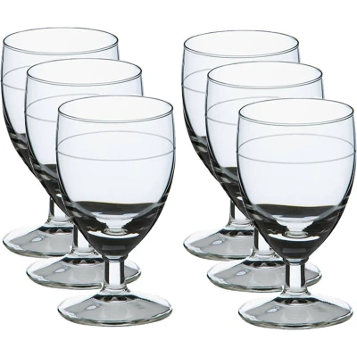 Afbeelding van 6x Likeur/borrelglazen 35 ml Gilde Likeurglazen